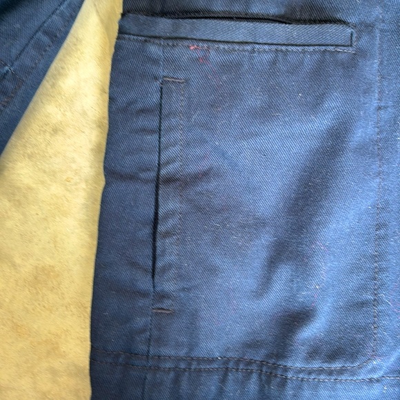 Barely used J. Crew Navy Blue Sailor’s Jacket - Double Breasted - Women’s Size 8 - Picture 4 of 6